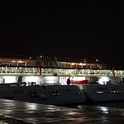 Schiffsdekorationen Arosa Aussenbeleuchtung Weihnachten