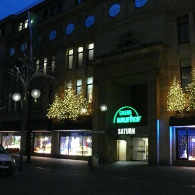 Weihnachtsbaumbeleuchtung Kaufhof Koeln